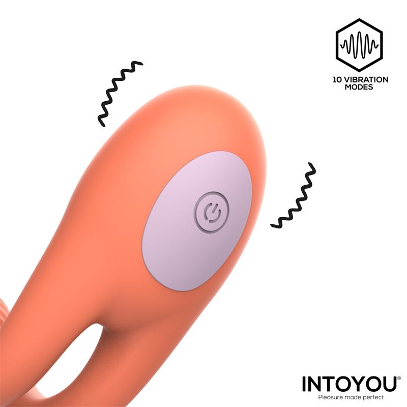 Lovit Vibrador de Pareja Flexible con Control Remote