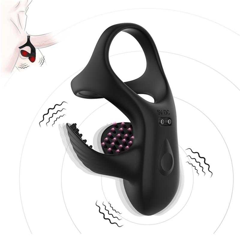 Anillo Vibrador para el Pene y Testiculos