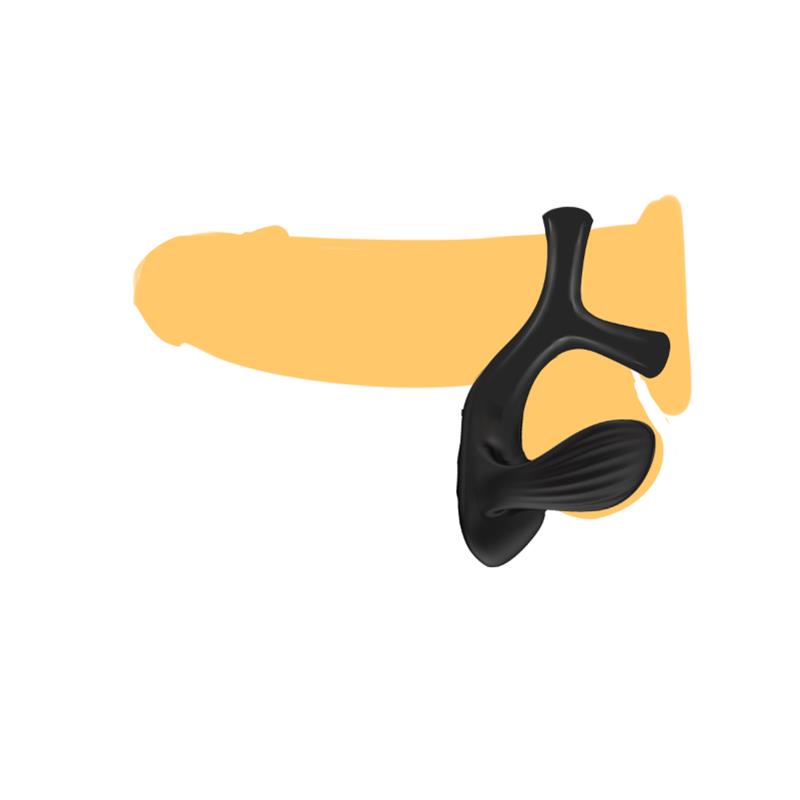 Anillo Vibrador para el Pene y Testiculos
