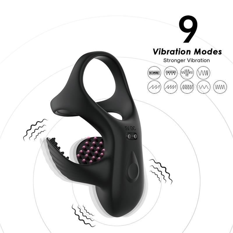 Anillo Vibrador para el Pene y Testiculos