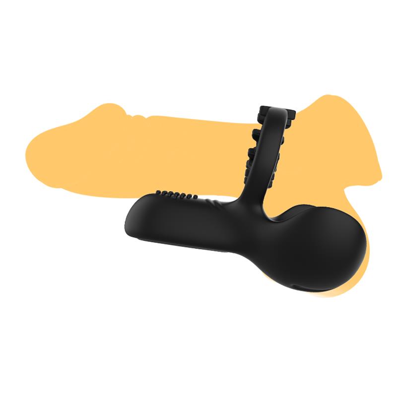 Anillo Vibrador para Pene y Testiculos Ajustable