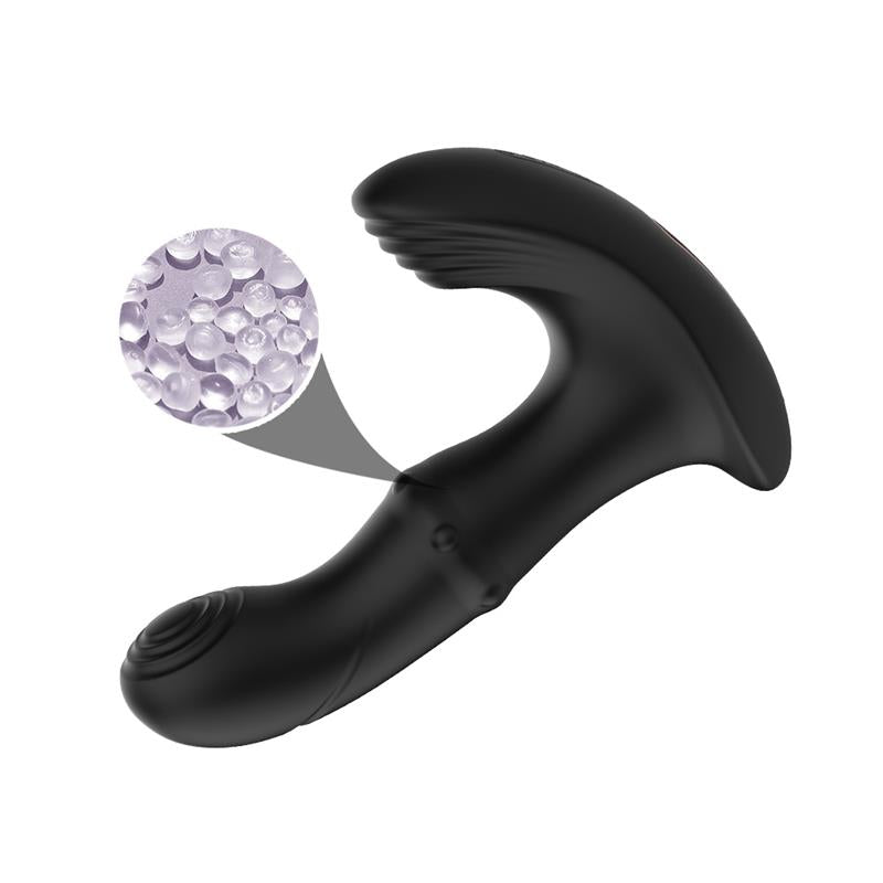 Masajeador Prostatico Vibracion Thrusting y Estimulador de Clitoris