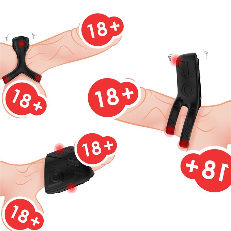 Set de Anillo para el Pene y Masturbador