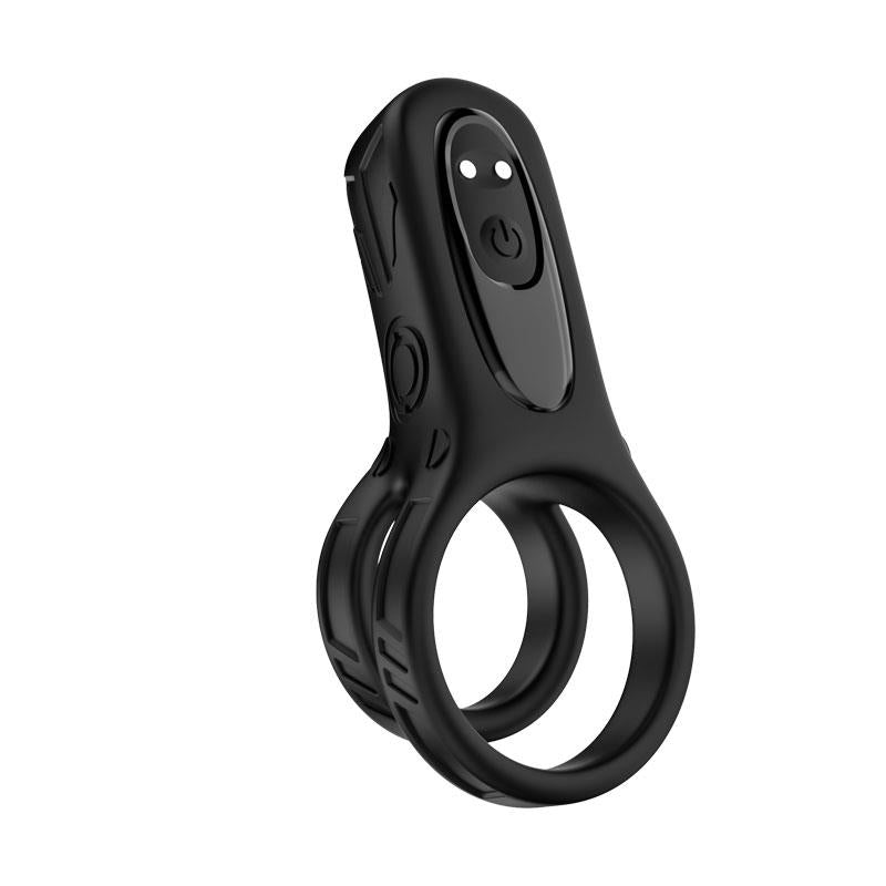 Mecha style Anillo Doble para el Pene con Vibracion
