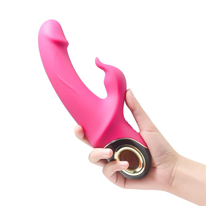 Vibrador con Rotacion 360º Rosa