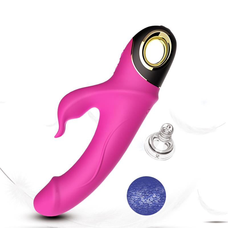 Vibrador con Rotacion 360º Rosa