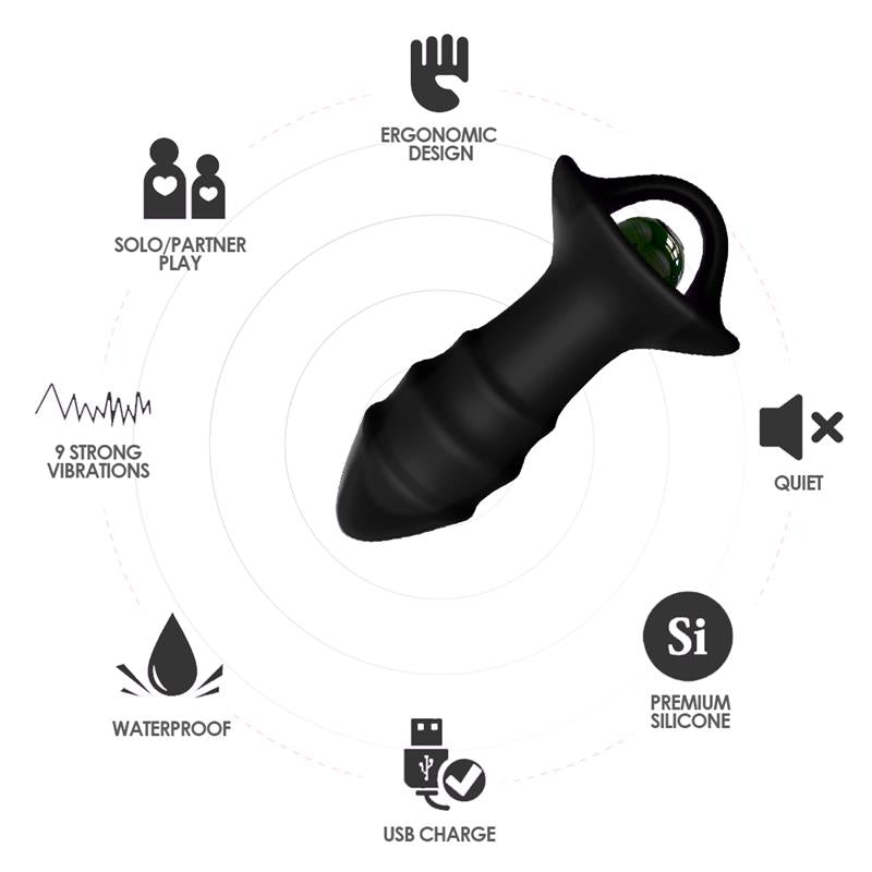 Plug Anal con Vibracion