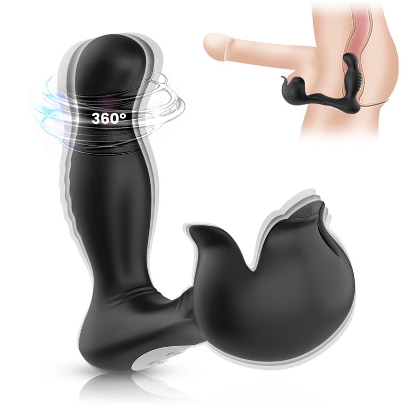 Masajeador Prostatico Rotacion 360º Estimulacion Testiculos