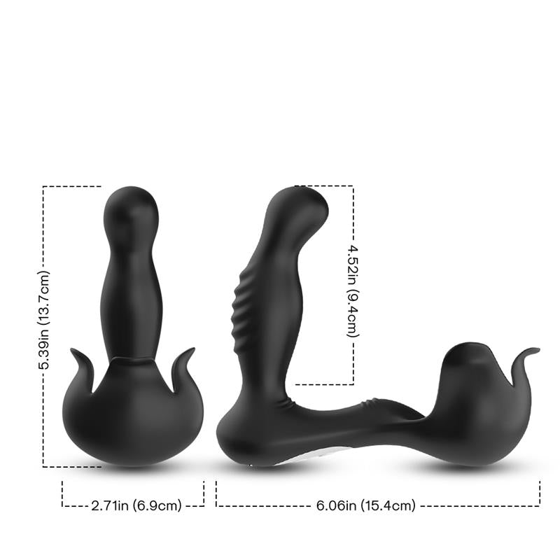 Masajeador Prostatico Rotacion 360º Estimulacion Testiculos