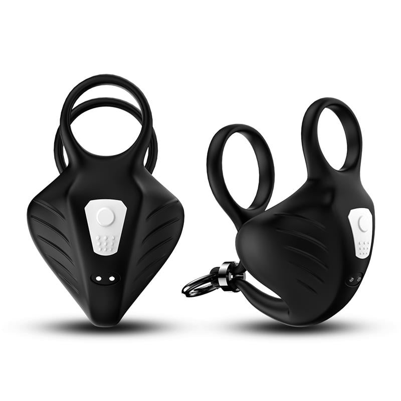 Anillo Vibrador para Pene y Testiculos Ajustable