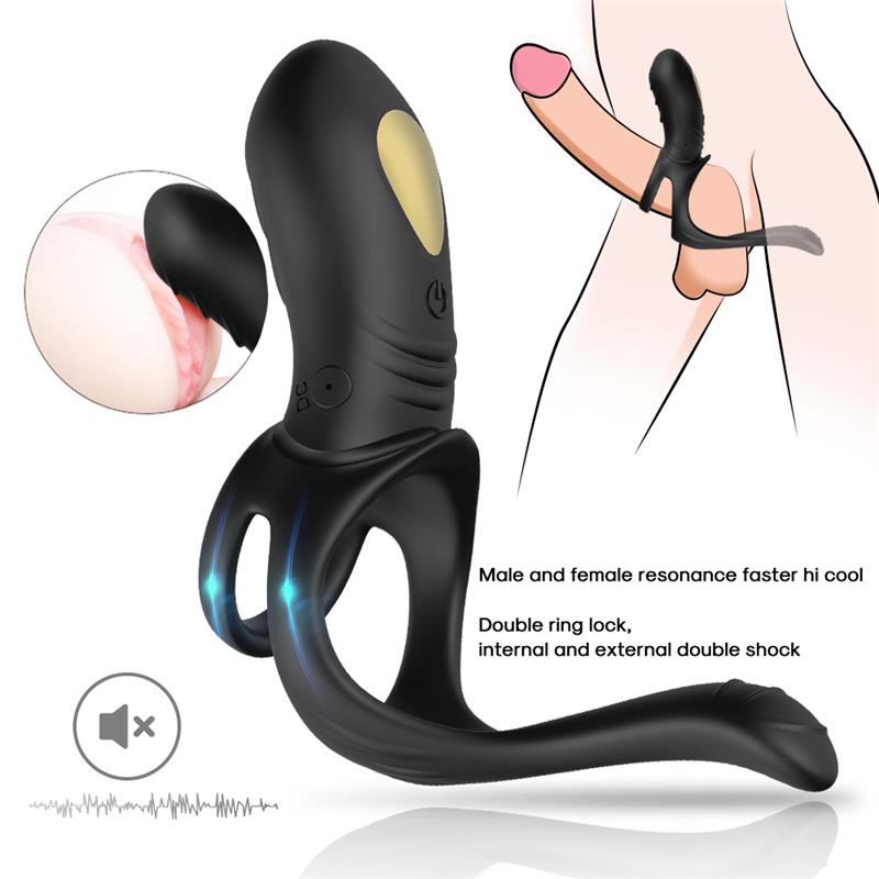 Anillo Vibrador con Estimulacion Perianal