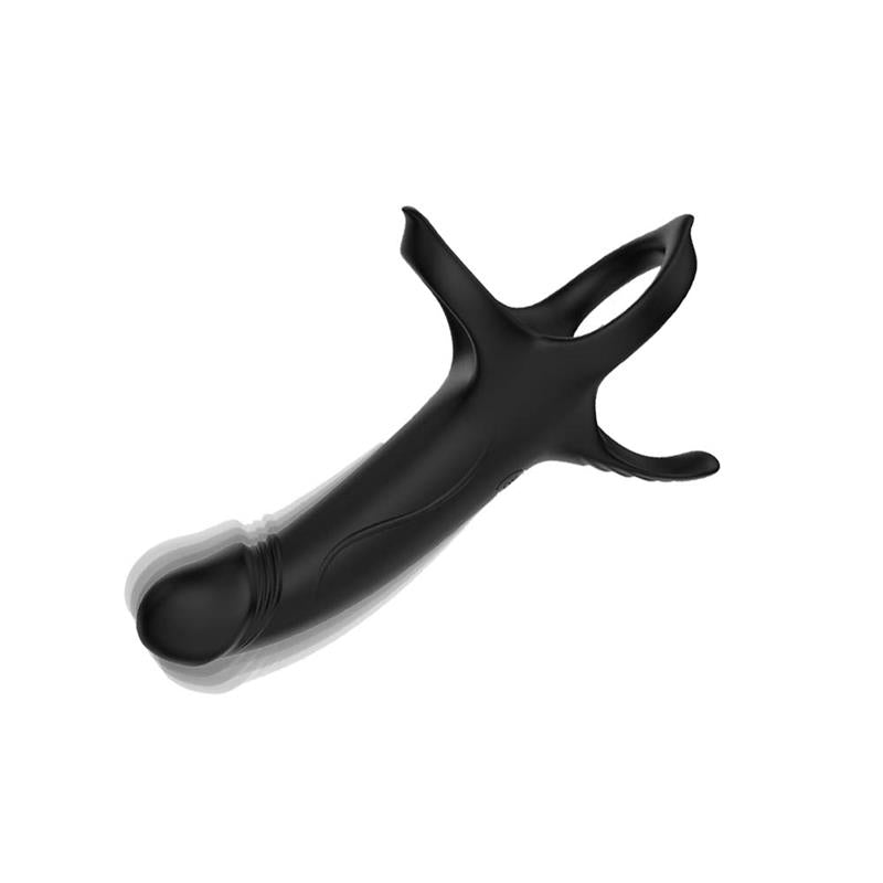 Dildo para Penetracion Doble con Vibracion