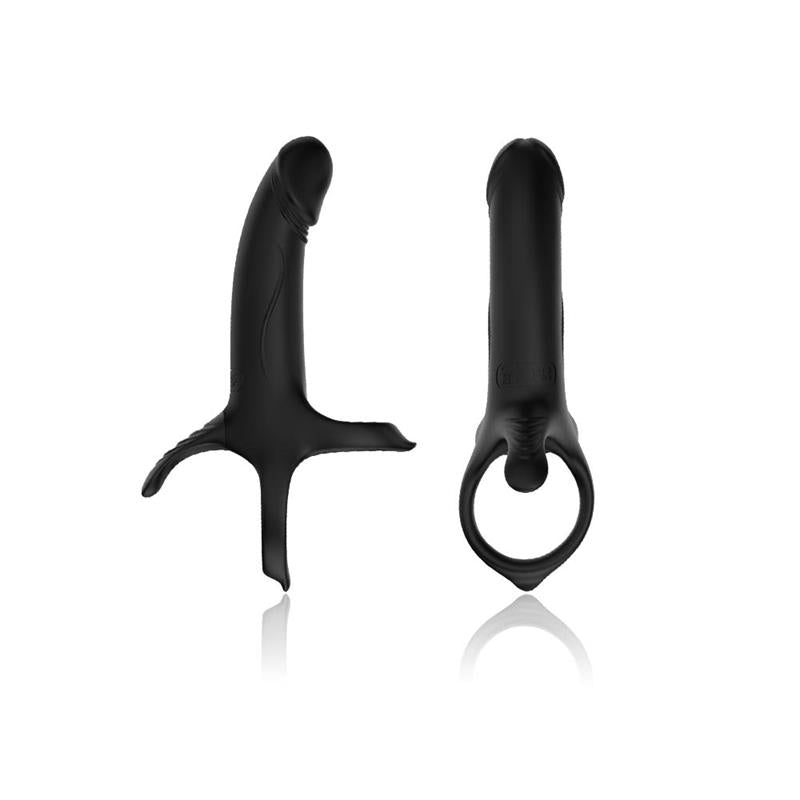 Dildo para Penetracion Doble con Vibracion