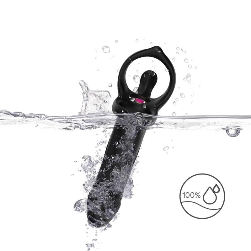 Dildo para Penetracion Doble con Vibracion
