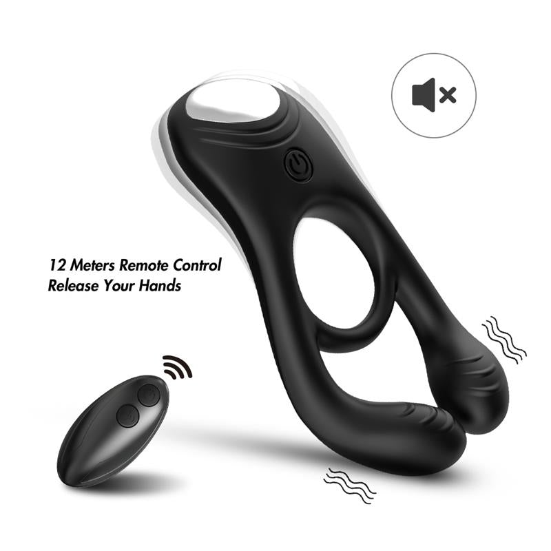 Anillo Vibrador para Pene y Testiculos