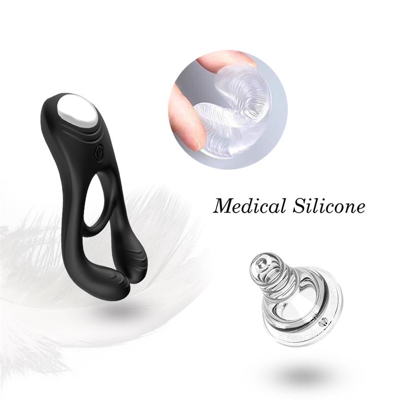 Anillo Vibrador para Pene y Testiculos