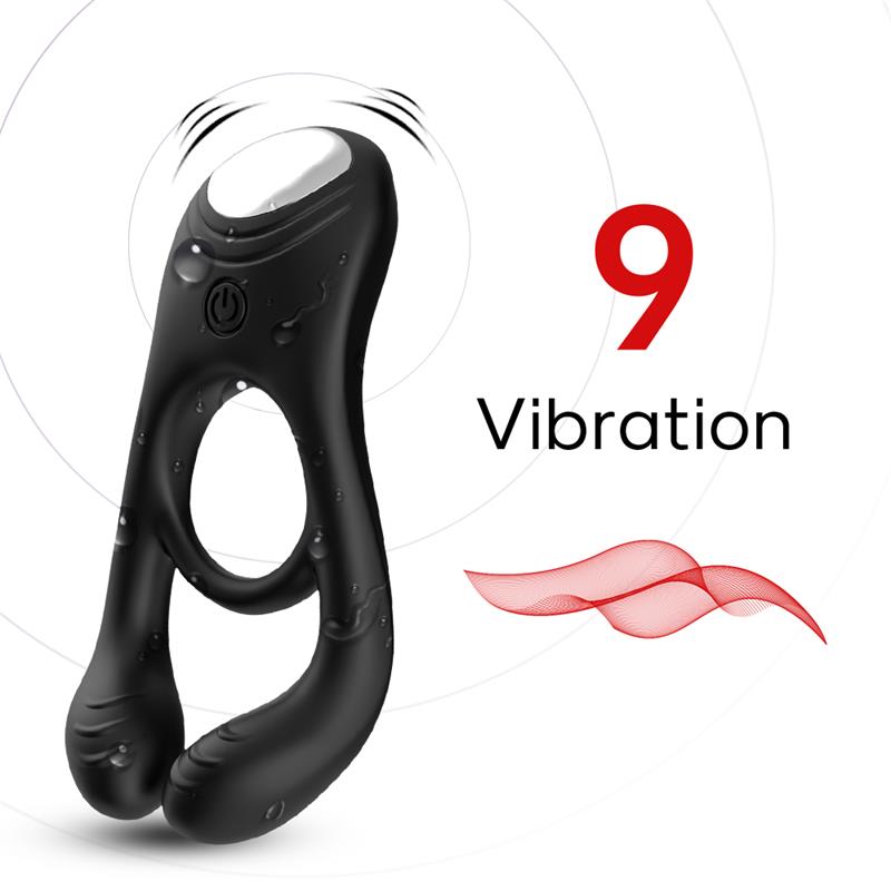 Anillo Vibrador para Pene y Testiculos