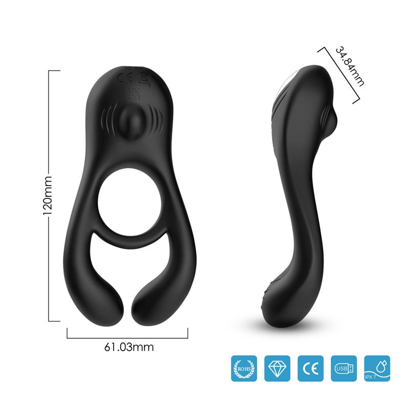 Anillo Vibrador para Pene y Testiculos