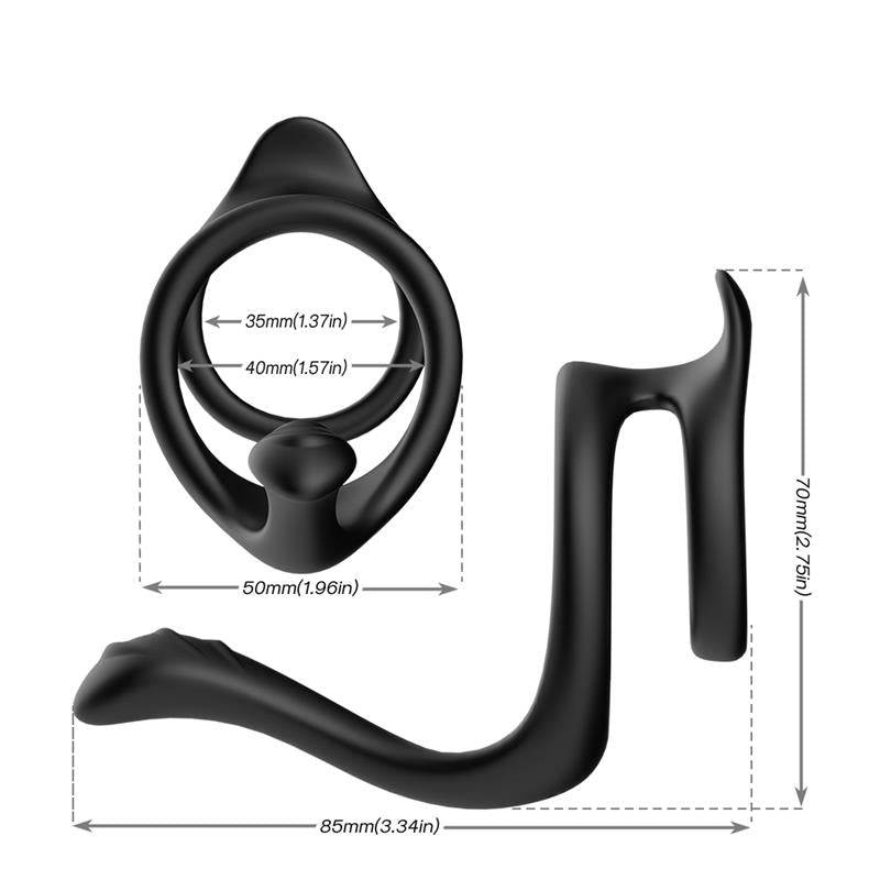Anillo para el Pene Estimulacion Perianal
