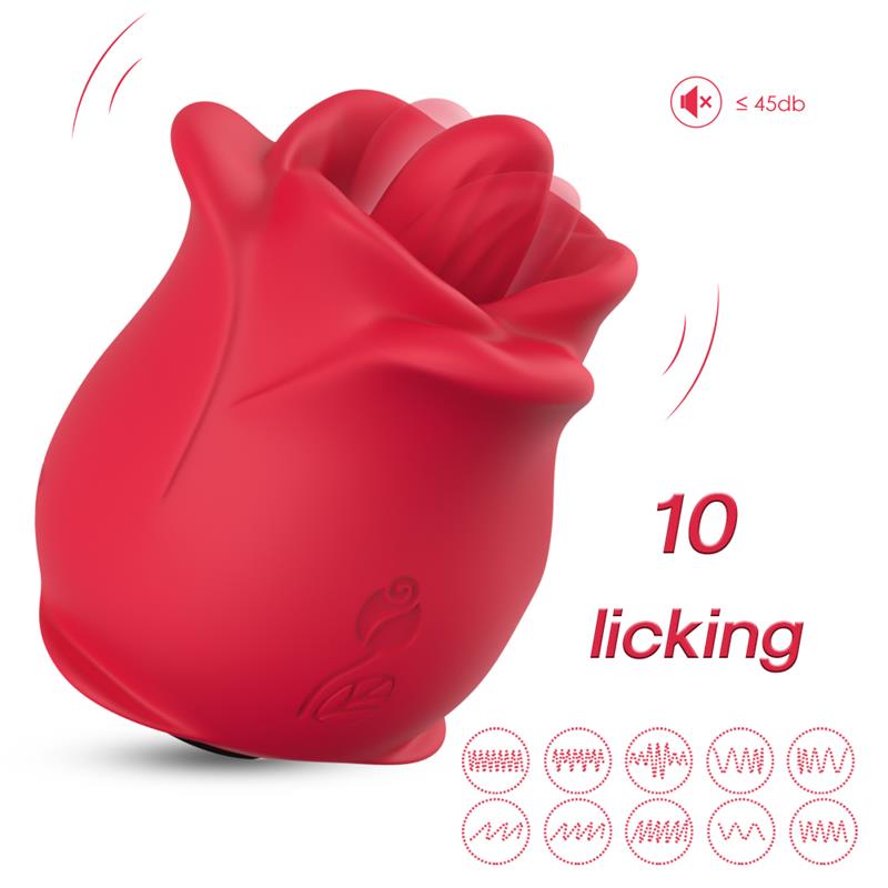 Rosa con Licking y Vibracion USB