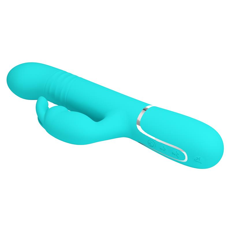 Coale Vibrador con Bolas Rotatorias y Up and Down USB