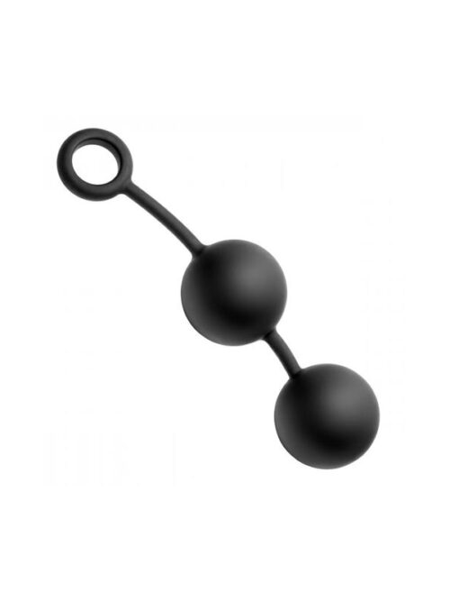 bolas anales con peso negro