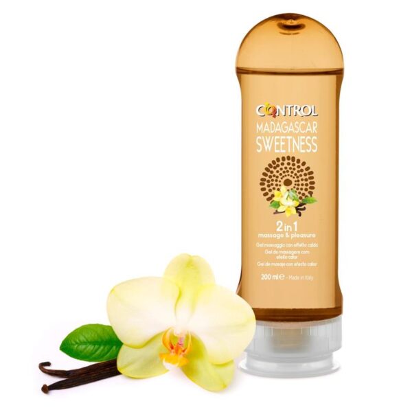 gel de masaje madagascar sweetness 2 en 1 200 ml