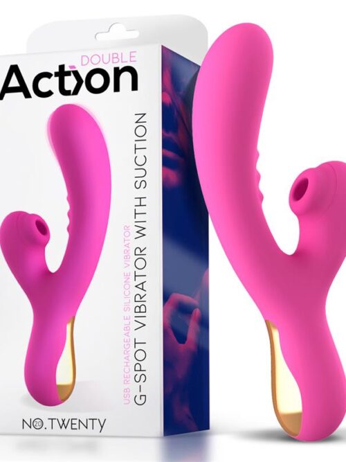 no twenty vibrador punto g con succion usb silicona