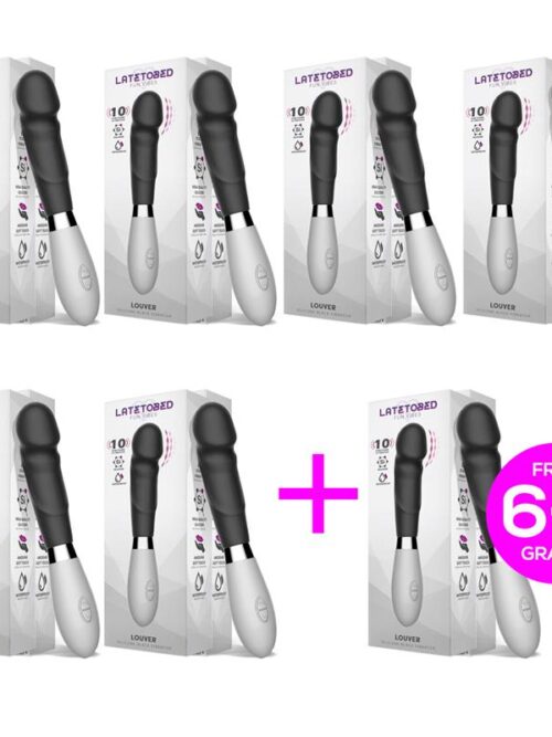 pack 61 louver vibrador silicona