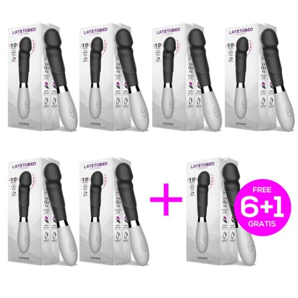 pack 61 louver vibrador silicona