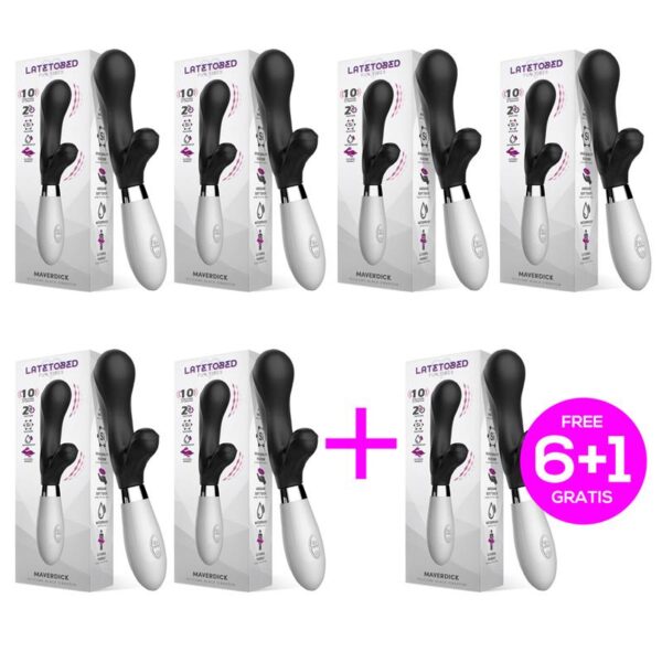 pack 61 maverdick vibrador silicona 2