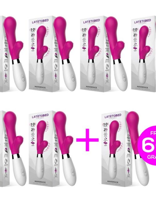 pack 61 maverdick vibrador silicona