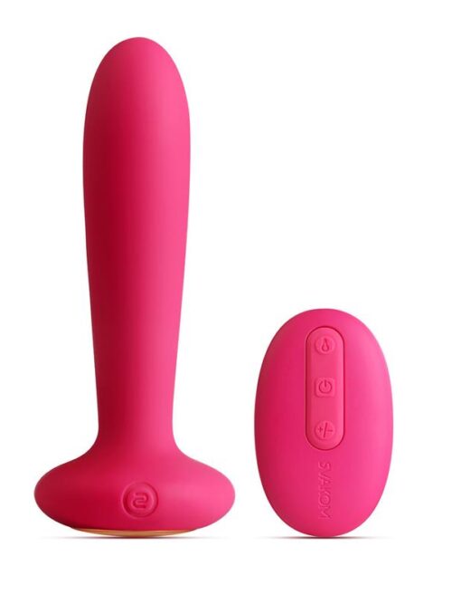 plug anal con funcion de calor primo wine red