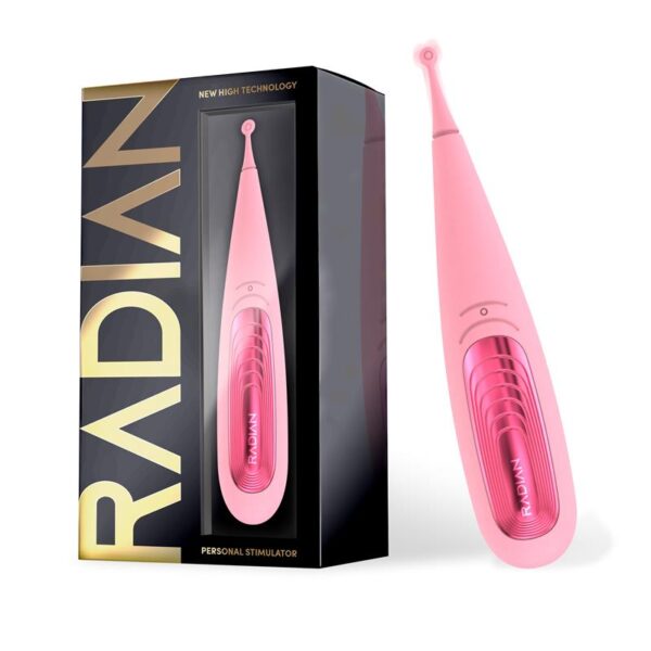 radian vibrador de punto ultra potente usb silicona