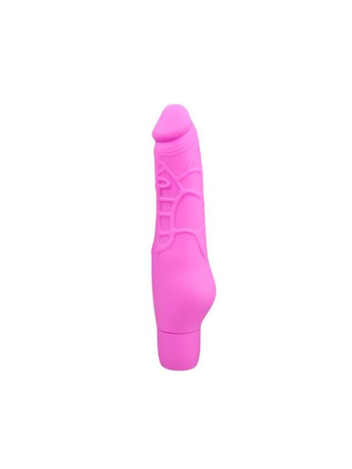 vibrador realista silicona rosa